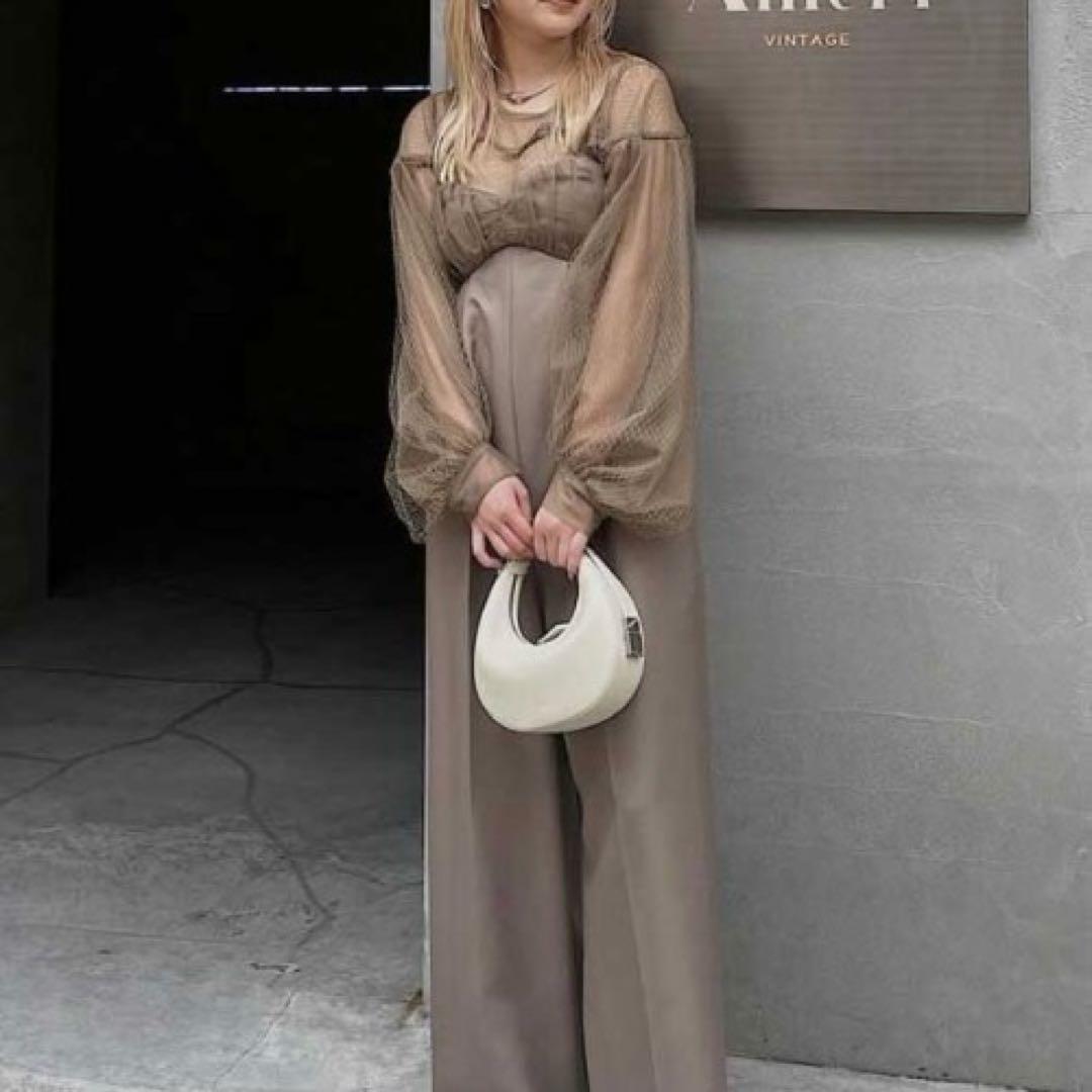 こぐまちゃんAmeri アメリ　NET TULLE TOP LAYERED