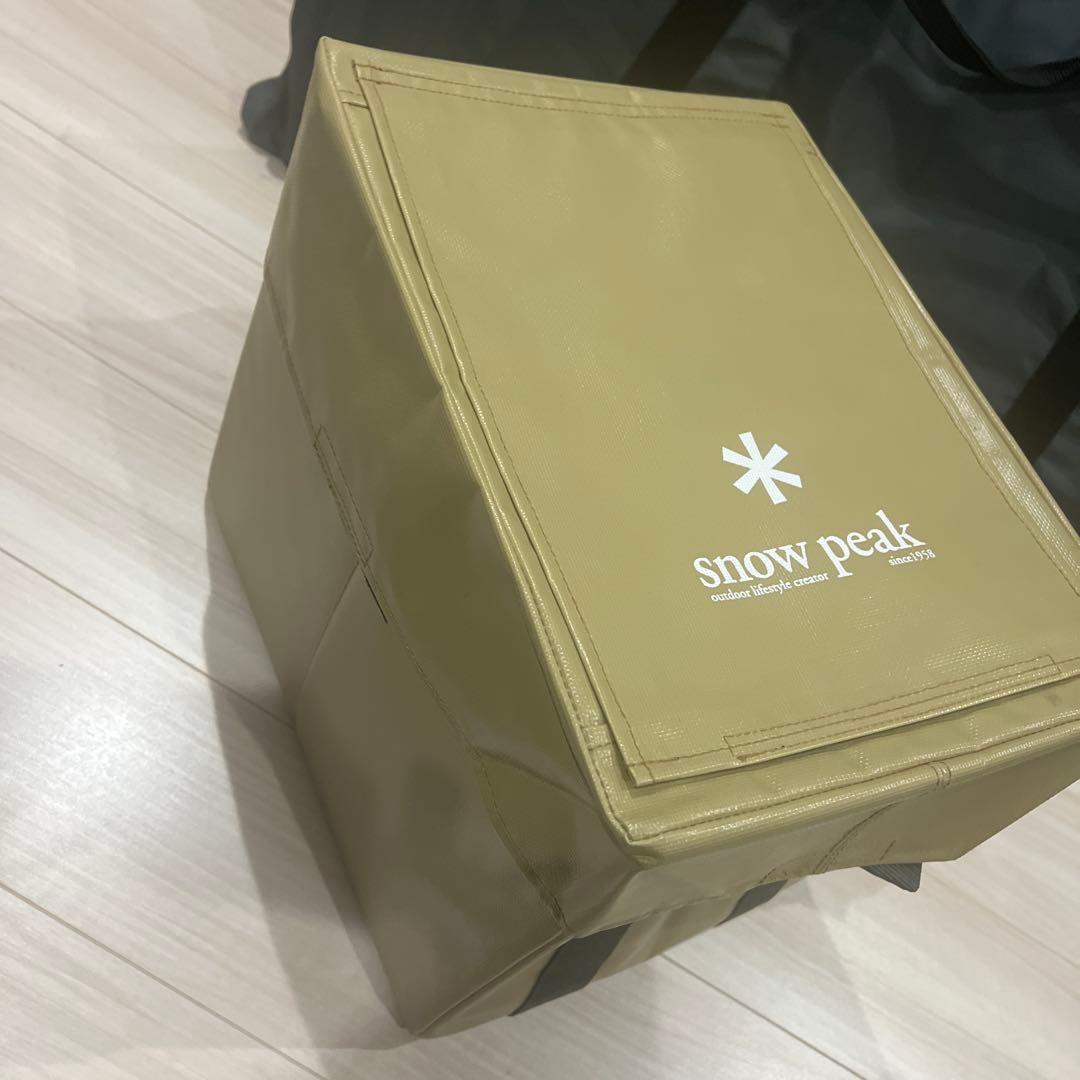 美品 廃盤 希少 スノーピーク peak ダストボックス ガビングキュー