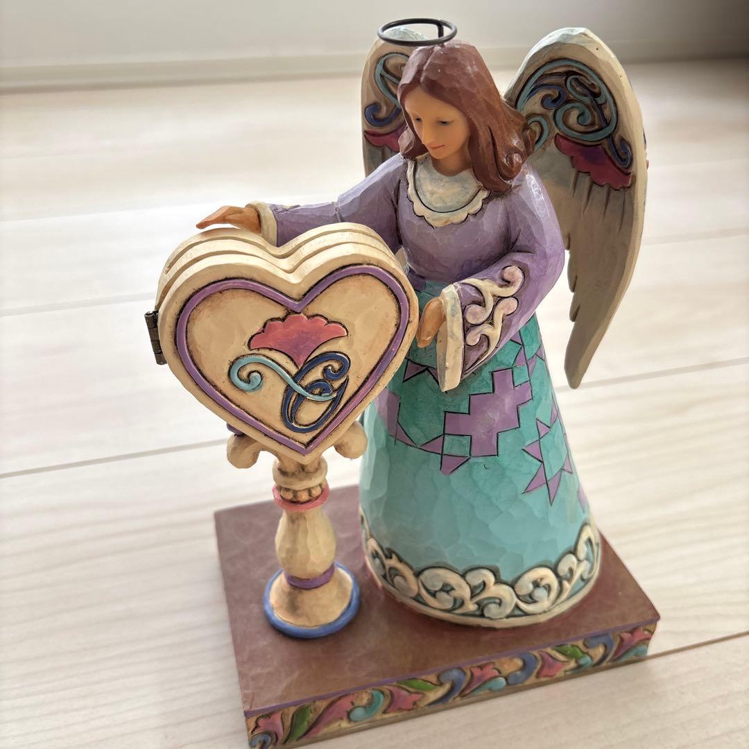 【新品未使用品】JIM SHORE ハートエンジェル