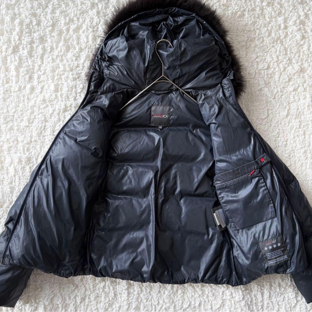 duvetica Adhara ダウンジャケット ラクーンファー 36