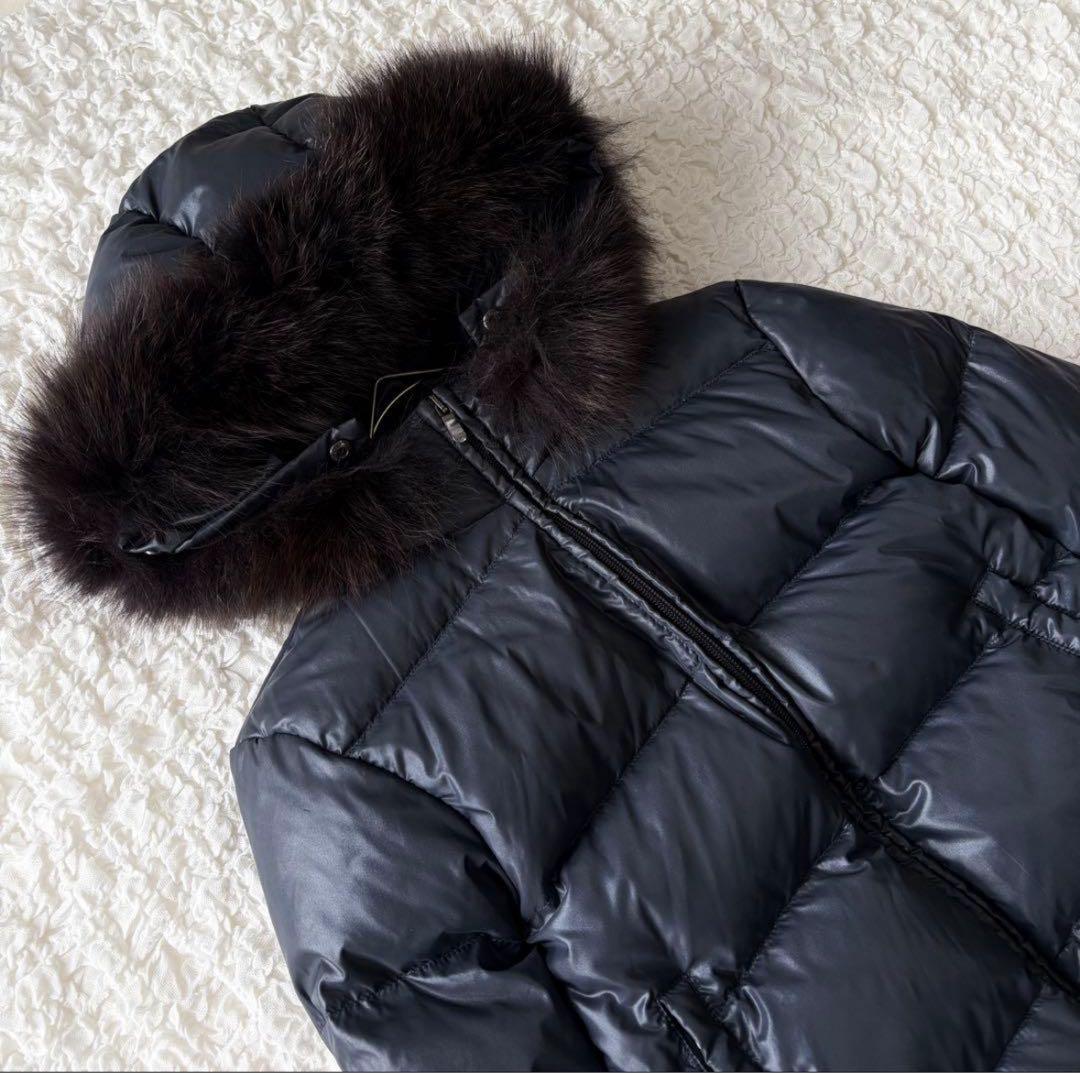 duvetica Adhara ダウンジャケット ラクーンファー 36