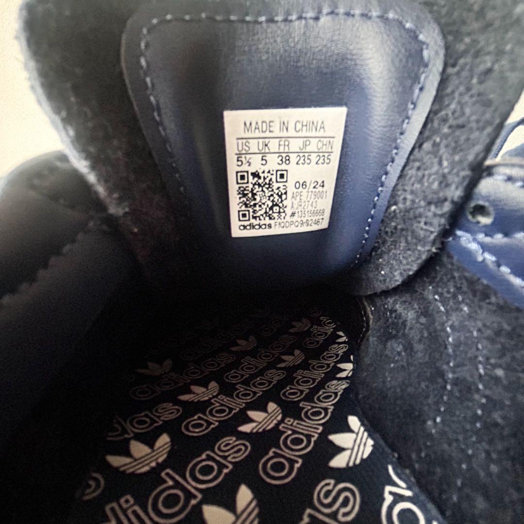 靴 adidas TOBACCO Night Indigo 23.5
