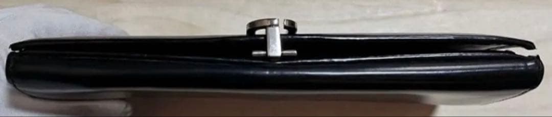 【箱付き】 GUCCI グッチ G バックル 二つ折り 長財布 ブラック レザー