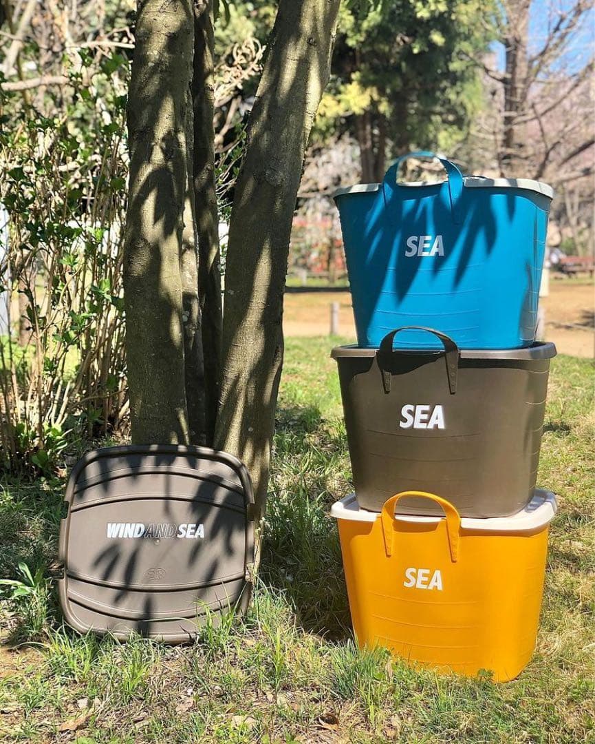 美品✨送料無料WIND AND SEA ウィンダンシー スタックストー イエロー