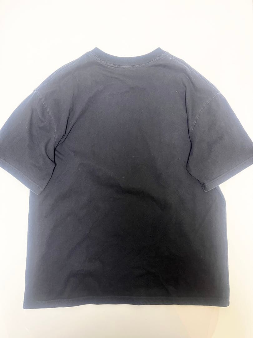 【掘り出し物‼️】MONCLER ブラック Tシャツ ビッグロゴ　L モンクレール