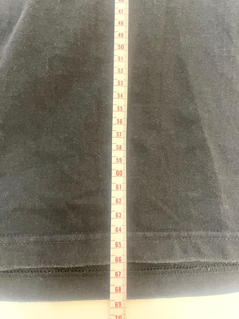 【掘り出し物‼️】MONCLER ブラック Tシャツ ビッグロゴ　L モンクレール