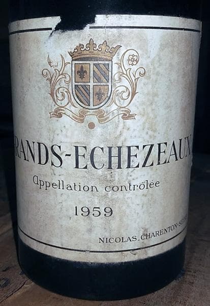 グラン・エシェゾー Grands-Echezeaux 1959 赤ワイン