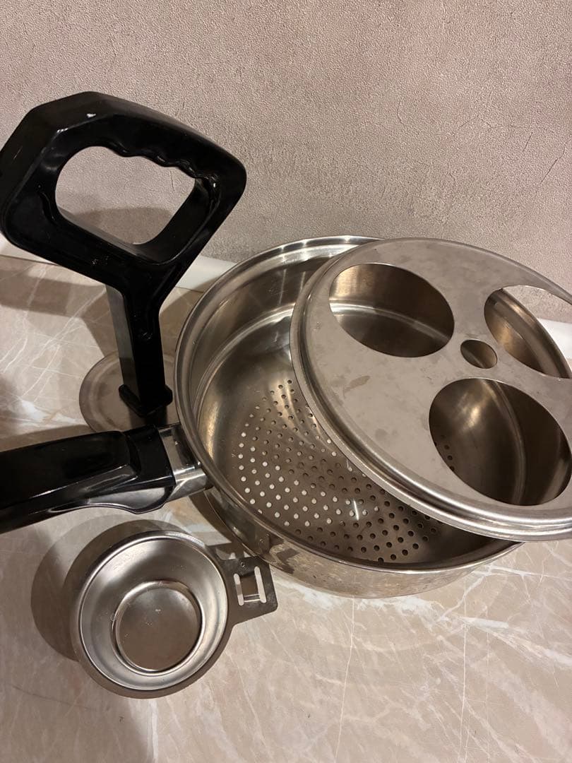 ロイヤルクイーン 調理器具セット｜蒸し器・小ラック・マッシャー・セニアカップ3個