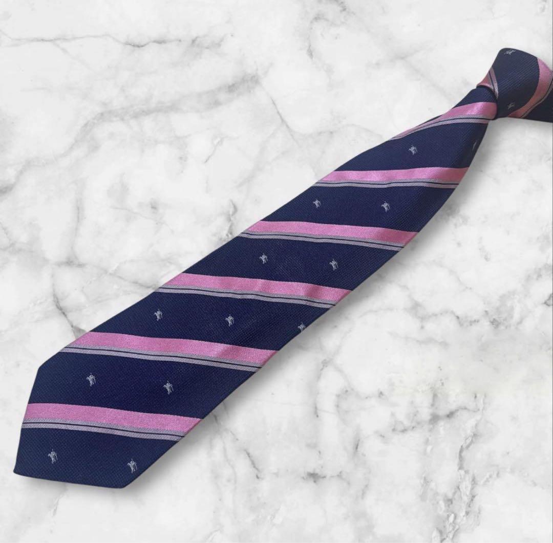 やまさんおまとめ依頼【訳あり】ヴィトングレー ネクタイ　と　バーバリーネクタイ