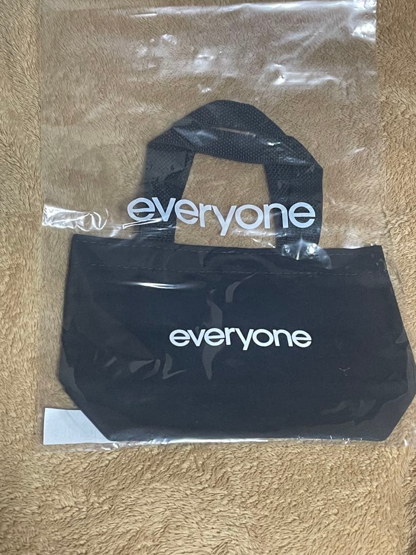 【新品未使用】everyone petit tote ブラック