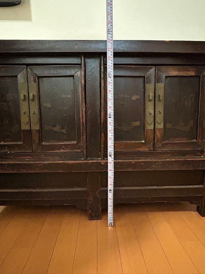 アジアン家具 アンティーク テレビ台 キャビネット　ローボード　香港で購入