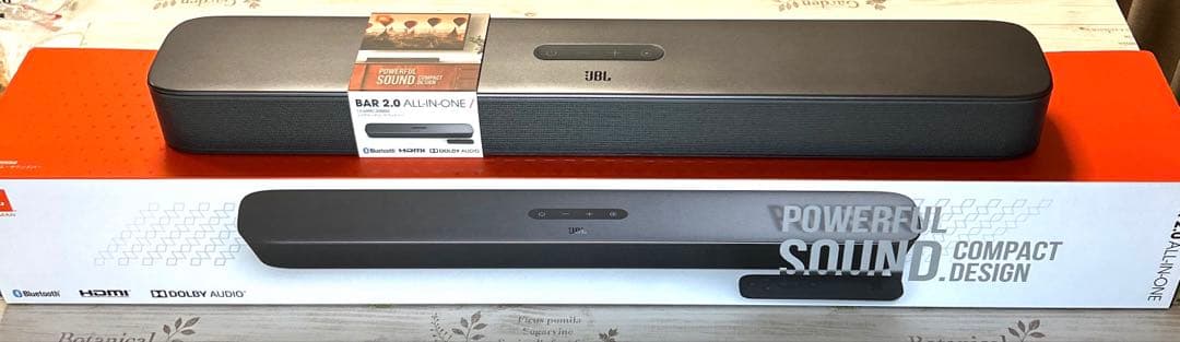 JBL サウンドバー Bar 2.0｜動作確認済み｜箱・付属品完備　即日発送