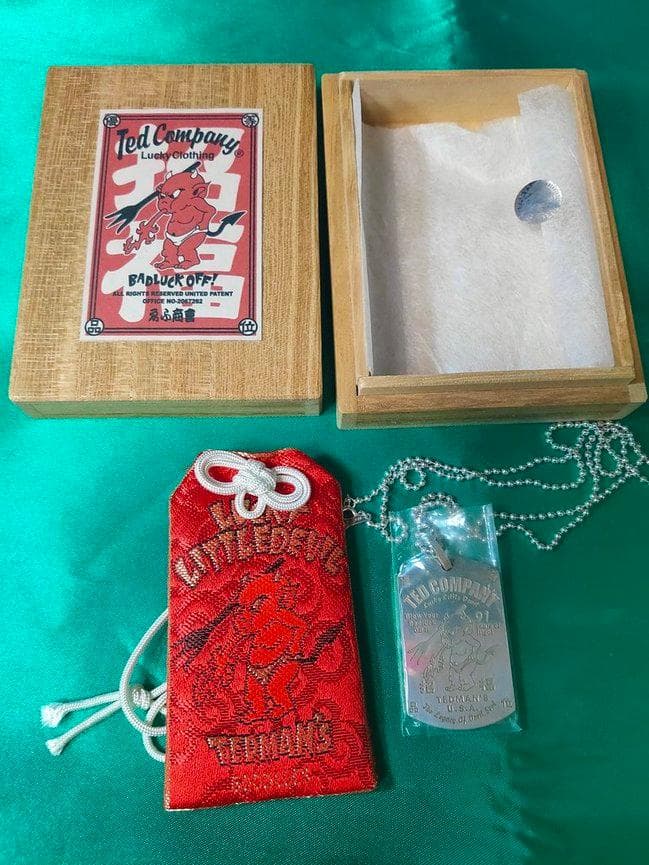 テッドマン　ドッグタグ　エフ商会　シルバー925ネックレス