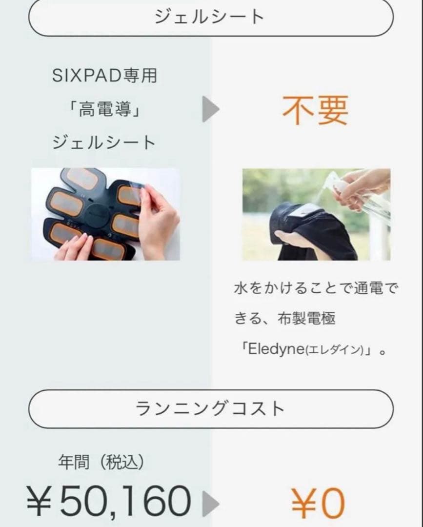 【SIXPAD】 シックスパッドコアベルト Lサイズ