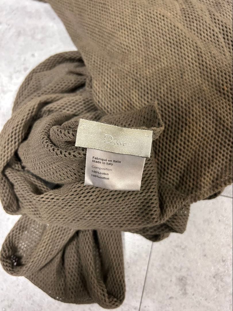 Dior Homme SS04 メッシュ　ロングストール　マフラー