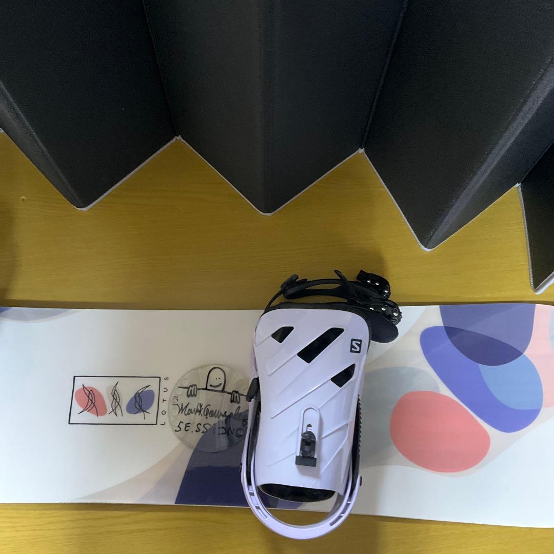 Salomon S/スノーボードビンディング セット142cm