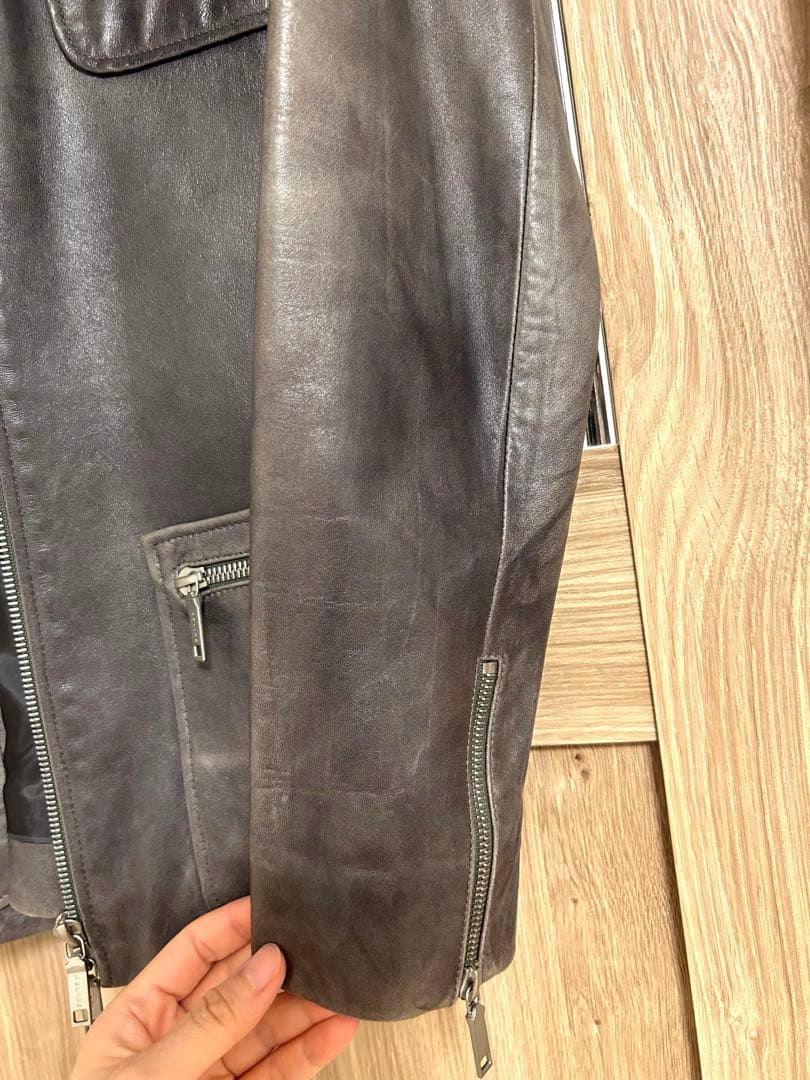 セリーヌ　レザージャケット