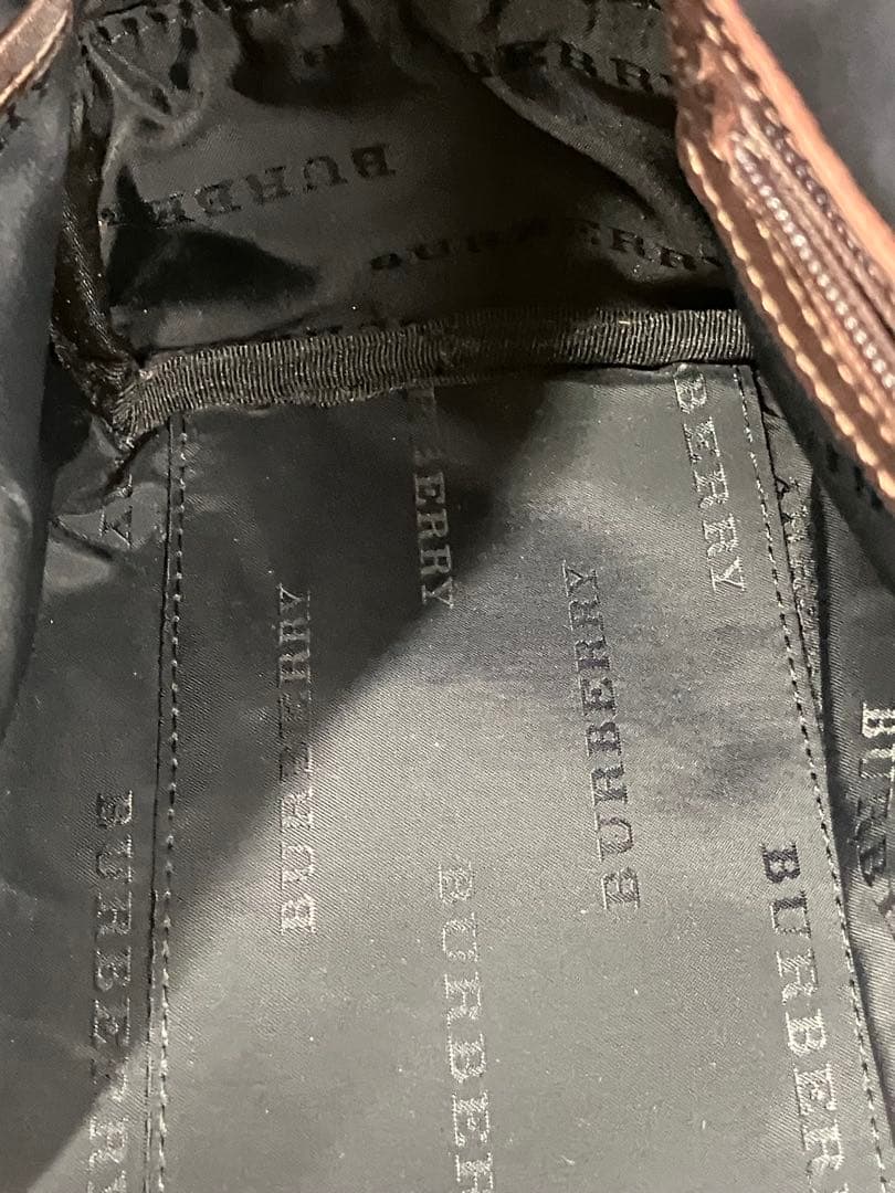 BURBERRY バーバリー プレート ミニボストンバッグ ノバチェック