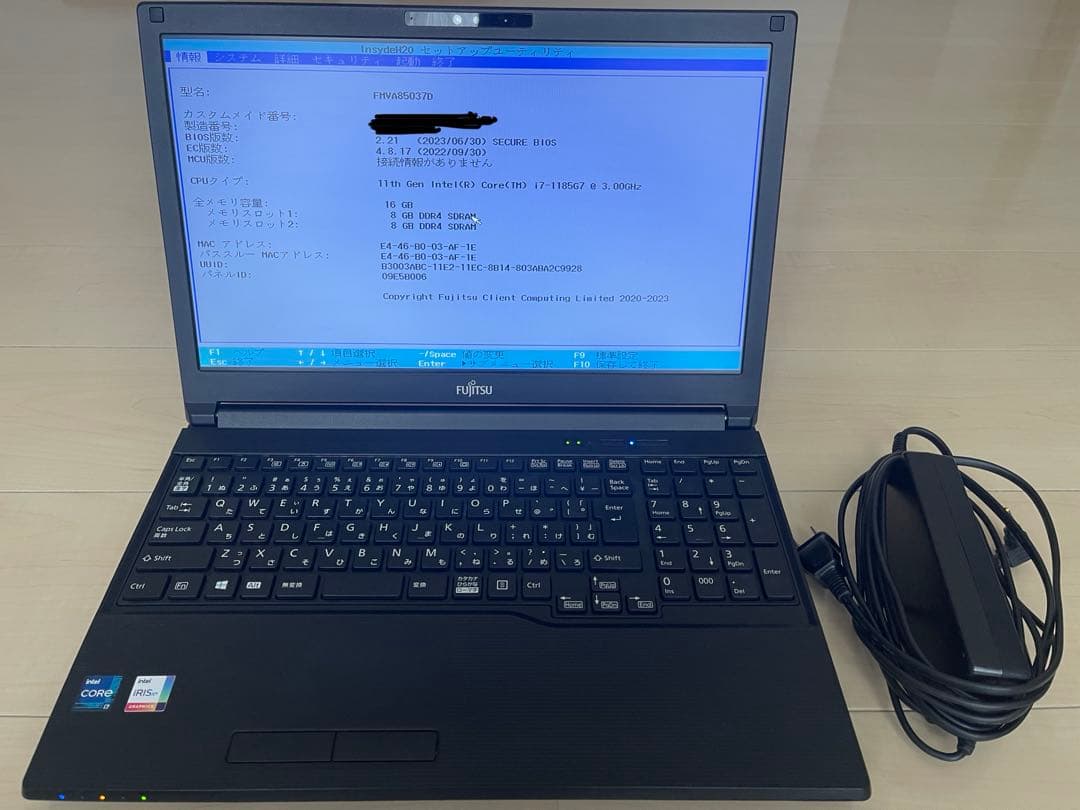 値下げします　Fujitsu A7511/GW Office2021Pro