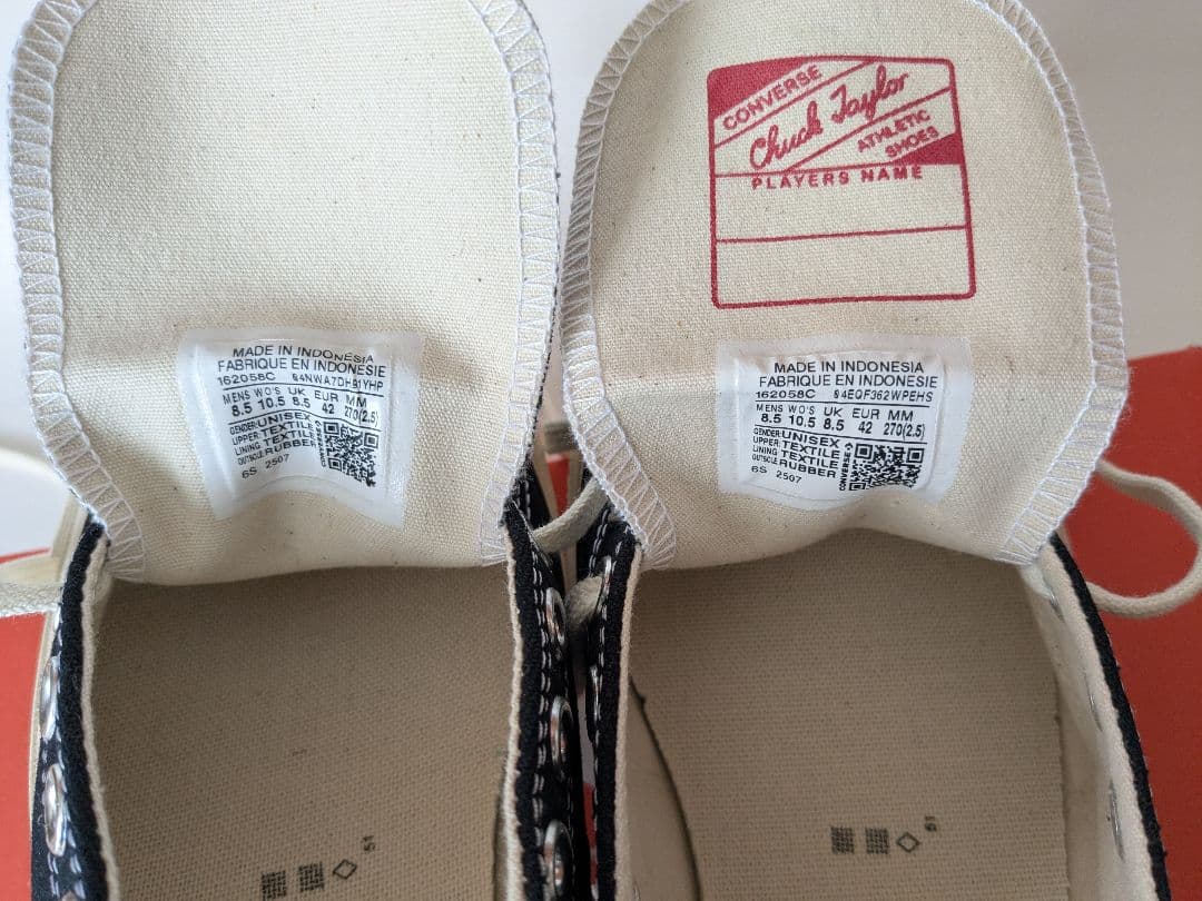 コンバース チャックテイラー CT70 新品未使用 27cm