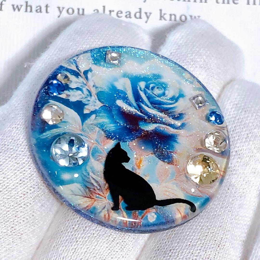 同梱100円引❤️No.2067 レジン ヘアゴム ♡ 猫 ネコ ねこ ♡