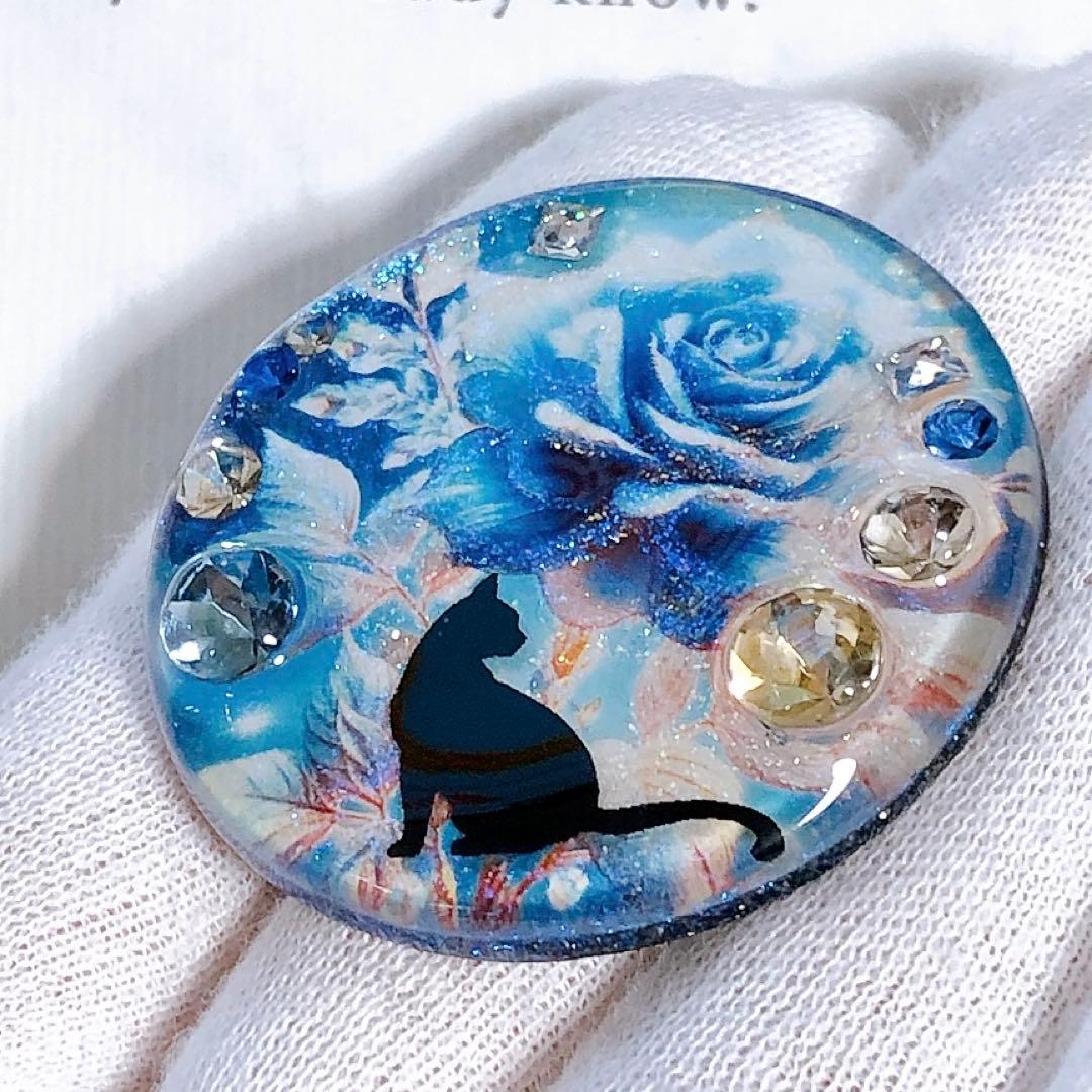 同梱100円引❤️No.2067 レジン ヘアゴム ♡ 猫 ネコ ねこ ♡
