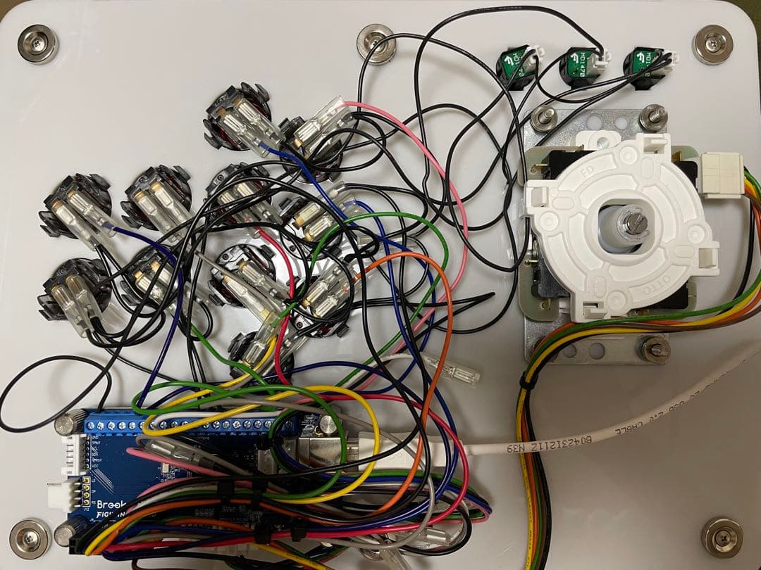 アーケードコントローラー　レバー　otto diy v5