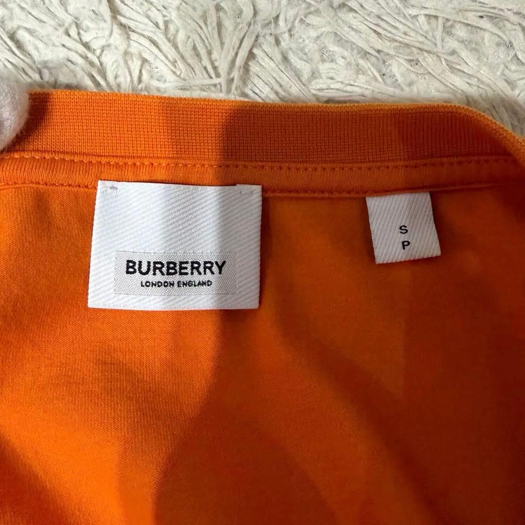 【美品】バーバリー ホースフェリー Tシャツ ロゴ入り 8040692 正規品