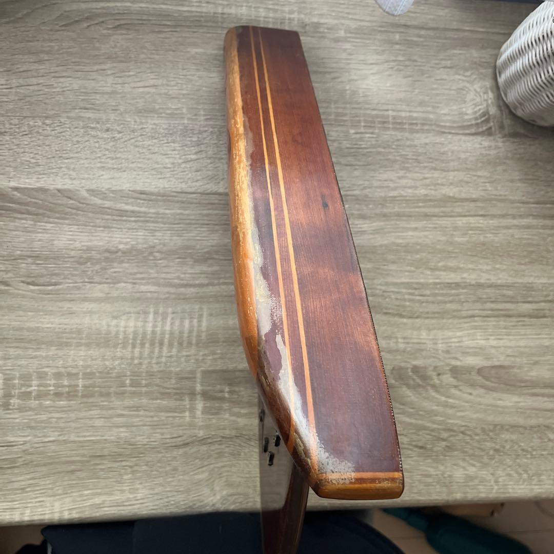 ビンテージ壁掛け時計　サーフボード壁掛け時計