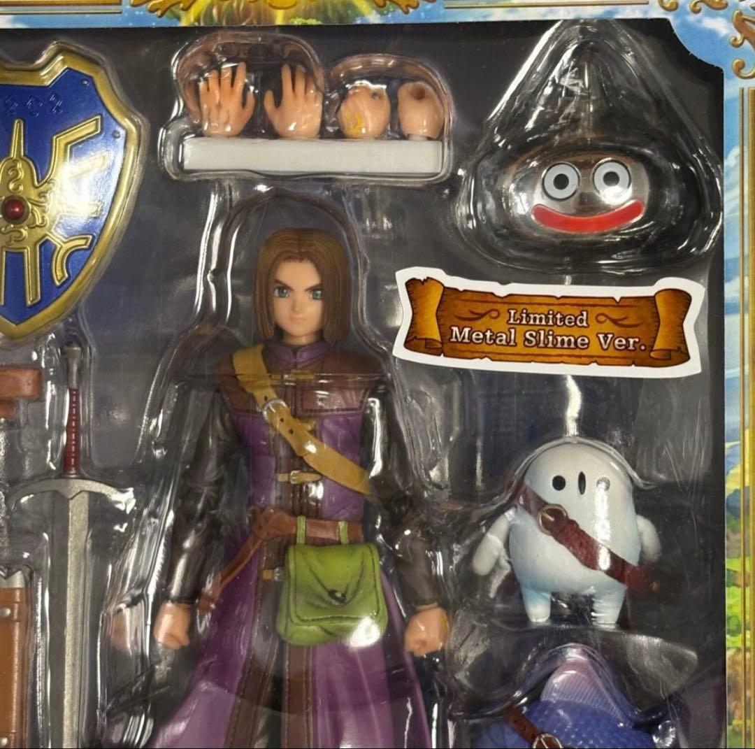 ブリングアーツ 主人公 メタルスライム 限定版 ドラゴンクエストXI フィギュア