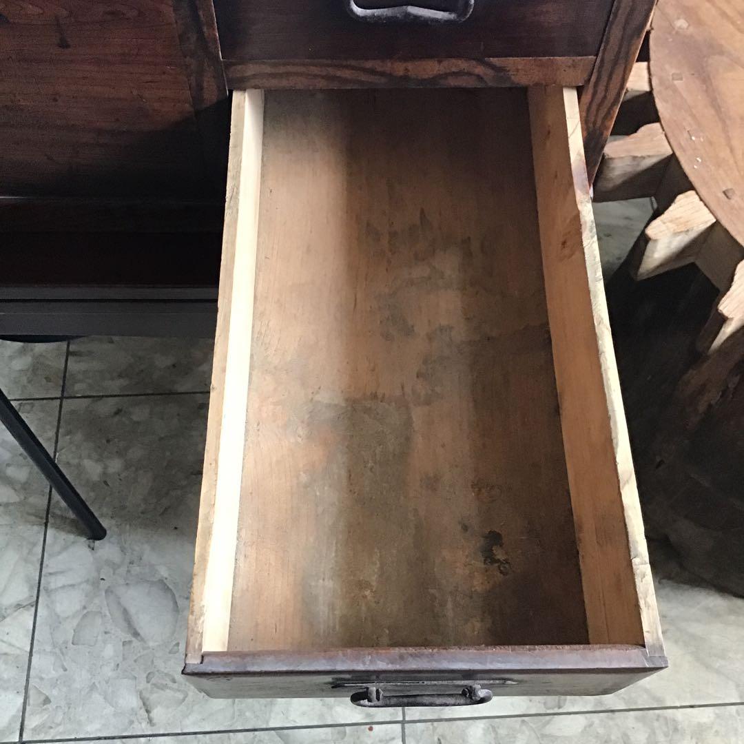 骨董　古民具　大型江戸火鉢　欅　クロガキ　検・鉄瓶