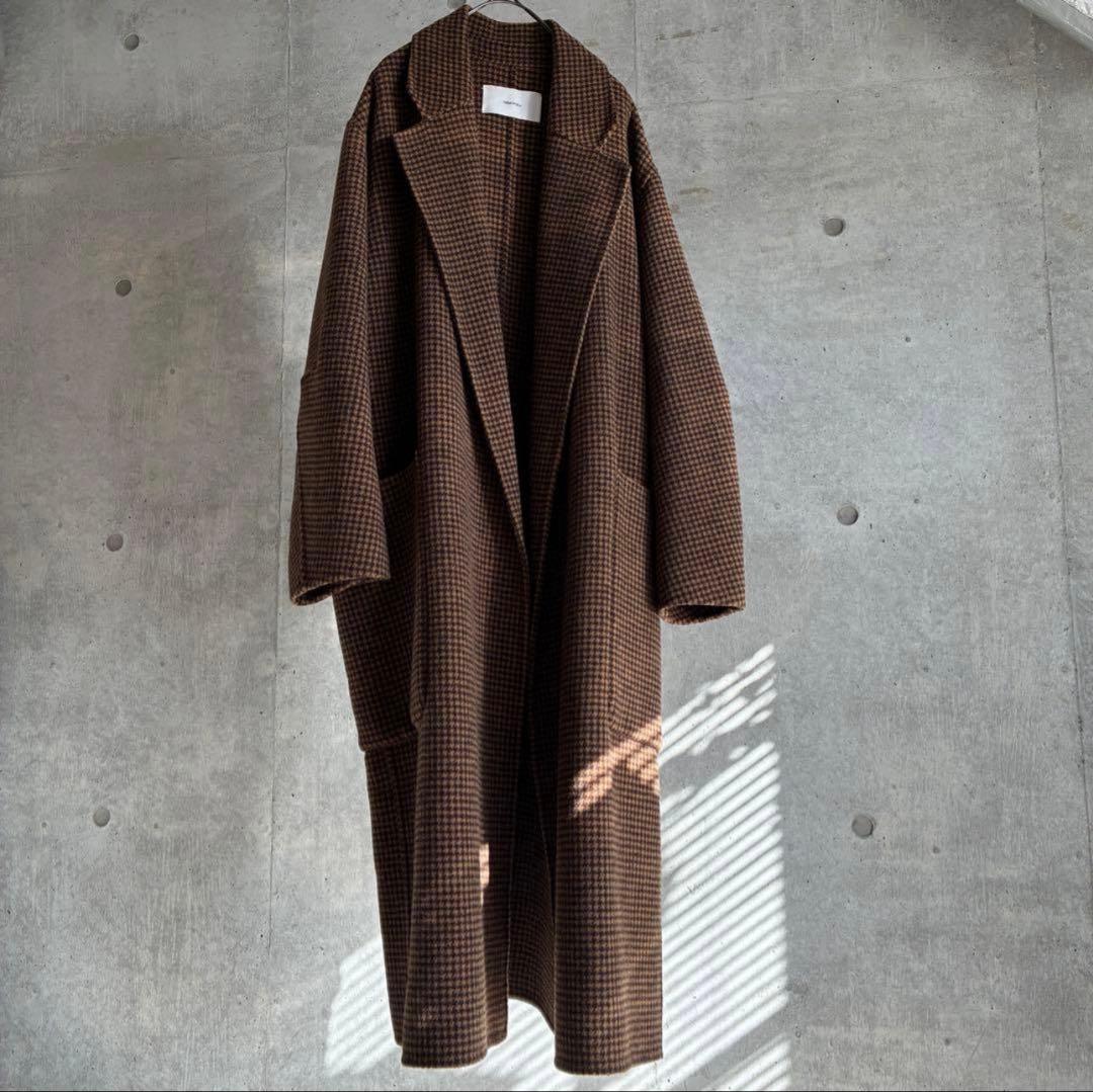 todayful オーバーチェックコート