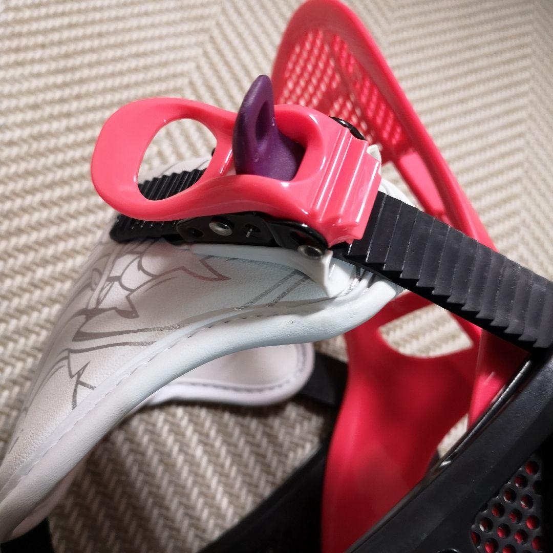 ほぼ新品 ケイツー スノーボード ビンディング 子供用