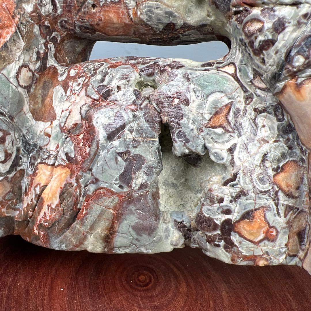 天然石　キリン　マネーアゲート