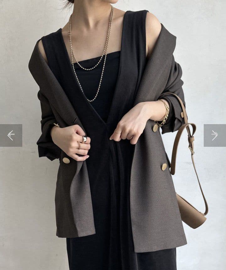 DOUDOU サロペット ブラック ベロア オールインワン オーバーオール