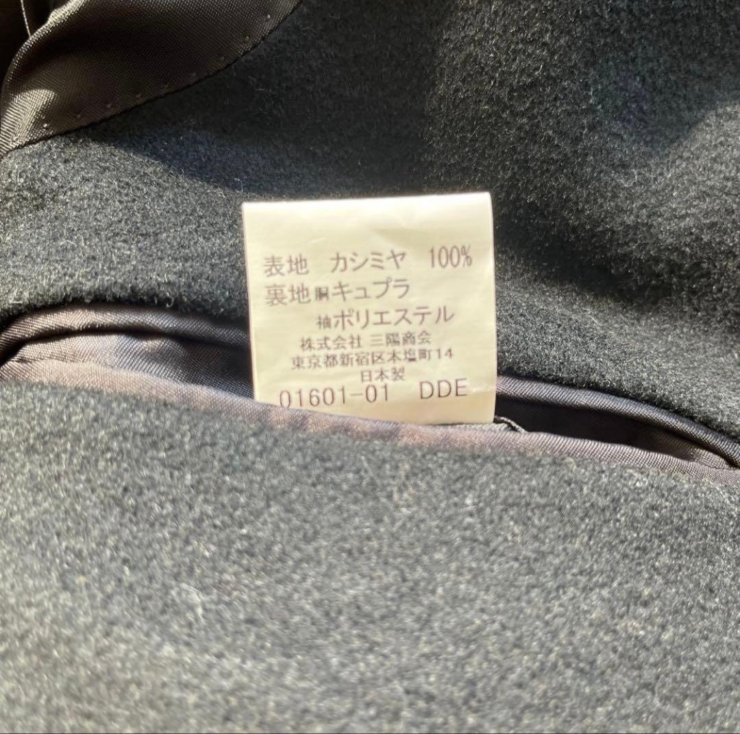 【極美品】《BURBERRY LONDON》カシミヤ100% バルマカーンコート