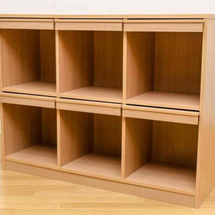 【送料無料】フラップチェスト 横型/多目的ラック/本棚