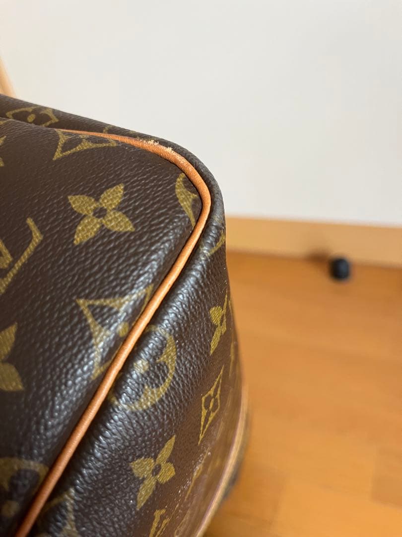 ルイヴィトン ボストンバッグ キーポル55 モノグラム 鍵付 ストラップ付
