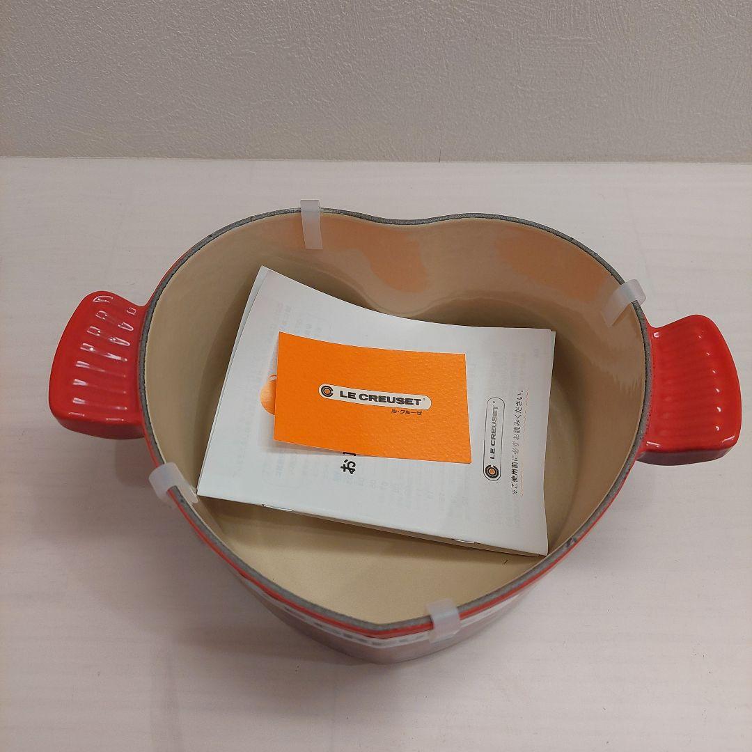 ル・クルーゼ ココット・ロンド チェリーレッド 新品未使用18cm