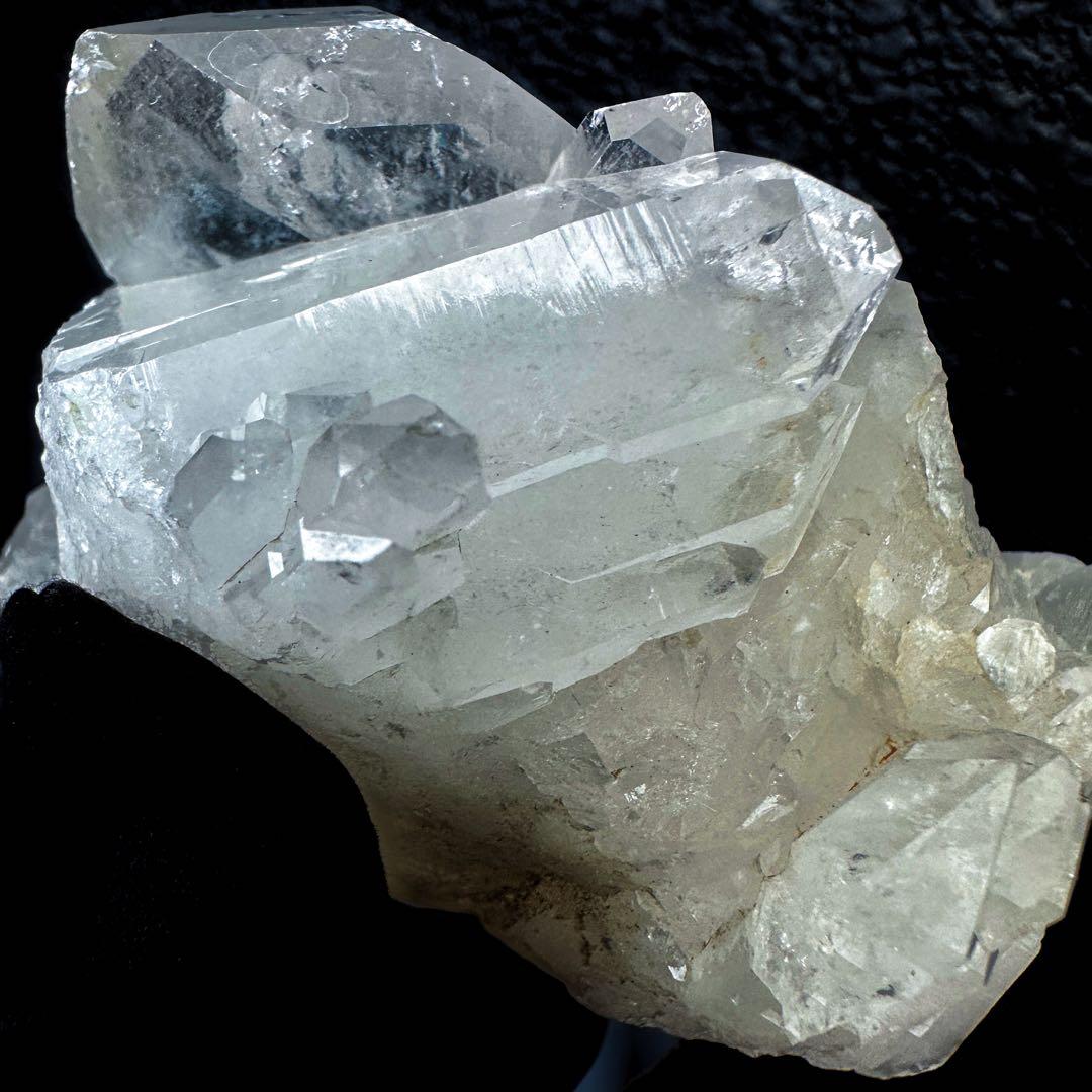 希少❗️高品質❗️マニカラン産キラキラ☆ヒマラヤ水晶クラスター超強いパワーA1355