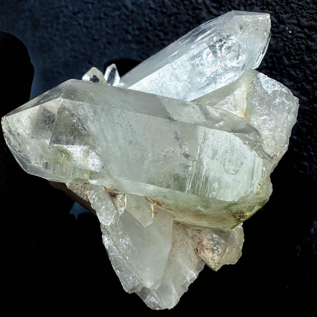 希少❗️高品質❗️マニカラン産キラキラ☆ヒマラヤ水晶クラスター超強いパワーA1355