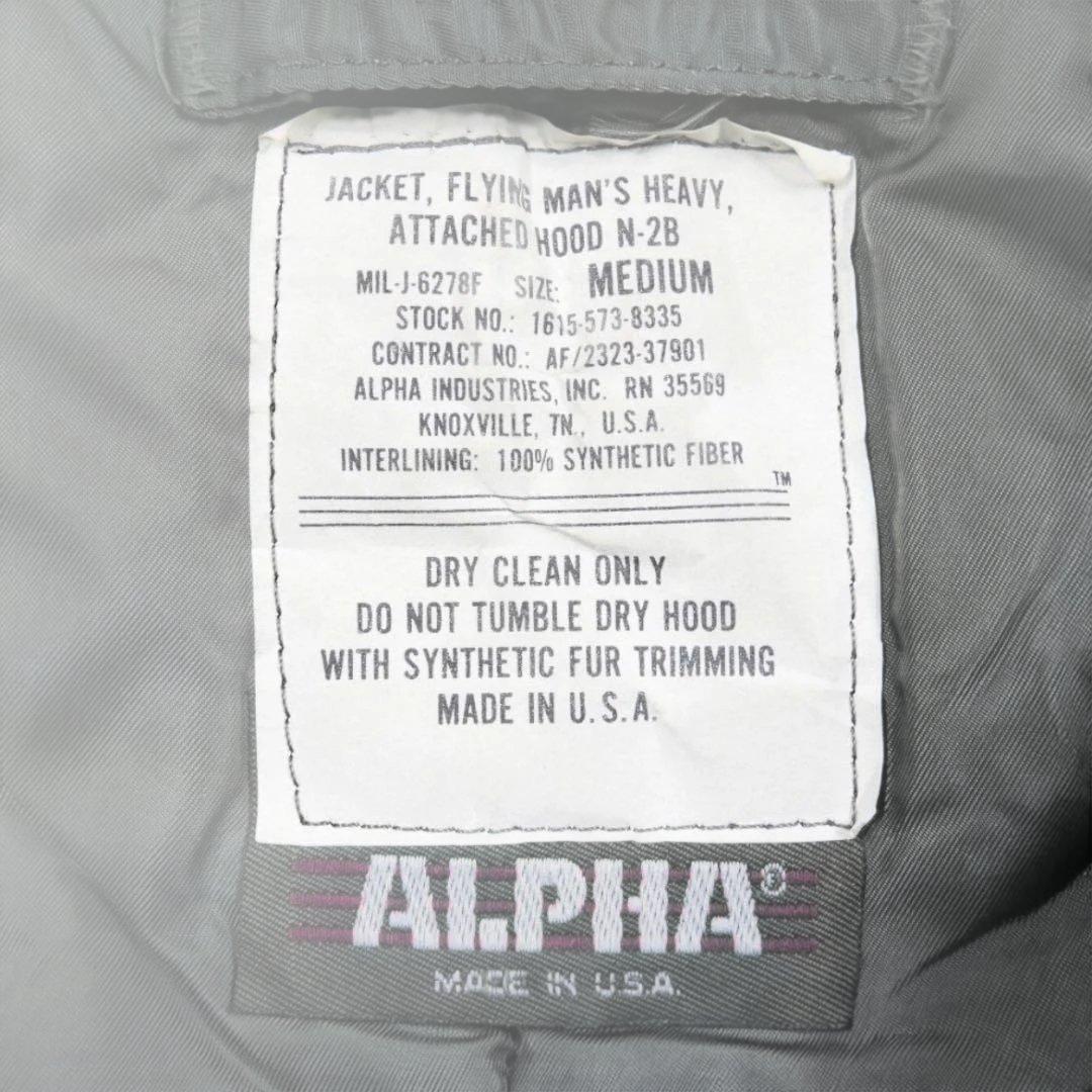 美品 USA製 80s Alpha N-2B N2B flight jacket