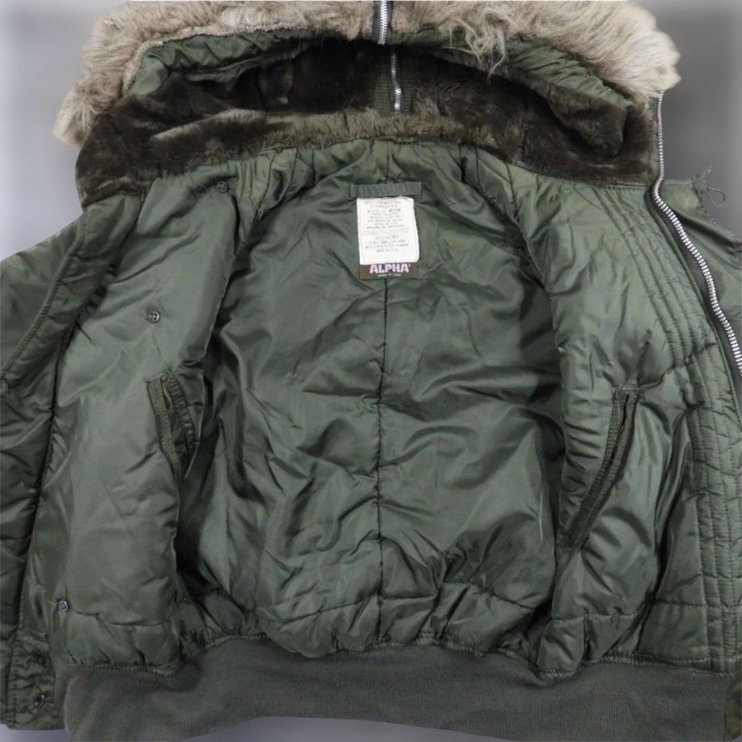 美品 USA製 80s Alpha N-2B N2B flight jacket