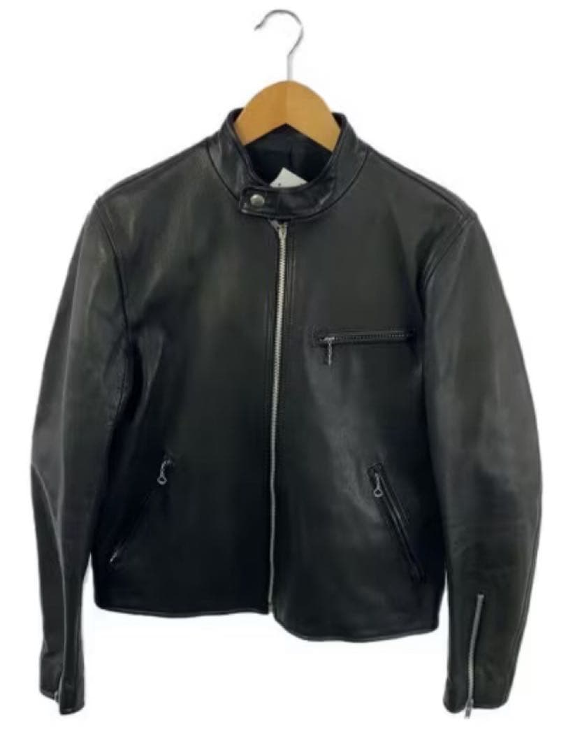 scye サイ シングルライダース ゴートレザー 山羊革 黒