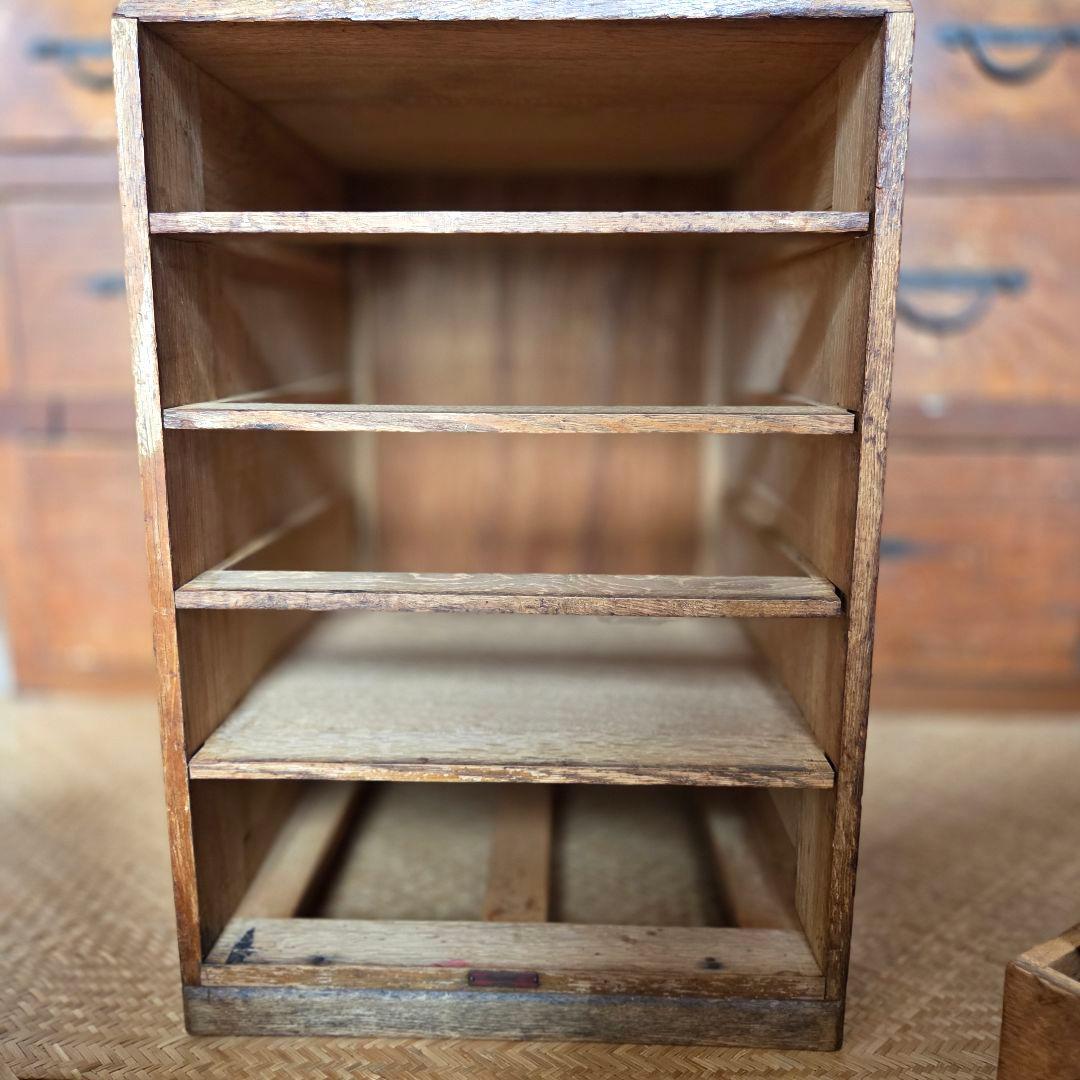 アンティーク ドロワー 引き出し 古家具 5杯 無垢