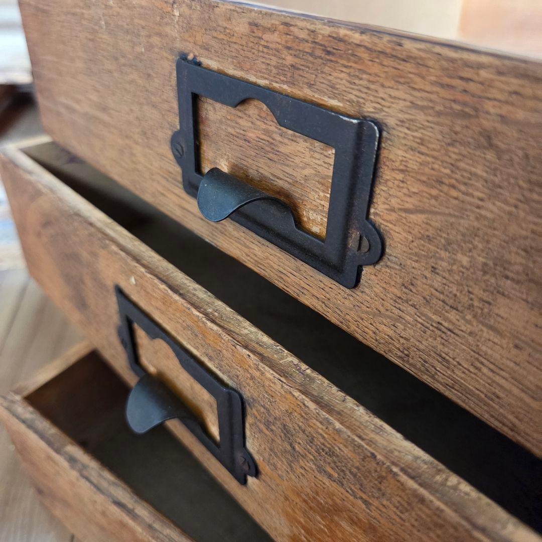 アンティーク ドロワー 引き出し 古家具 5杯 無垢