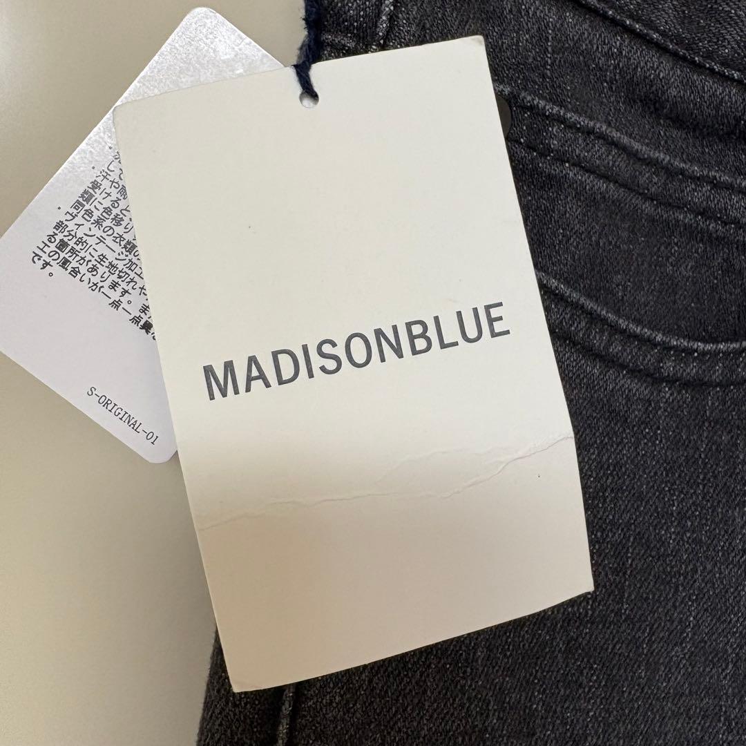 新品未使用MADISONBLUE ELASTIC NEEDLES デニムパンツ