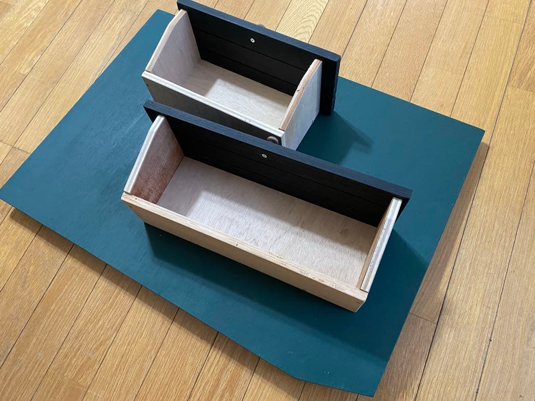 U※プロフ必読　後部座席下小物入れ＆1台2役トランクボード・テーブル