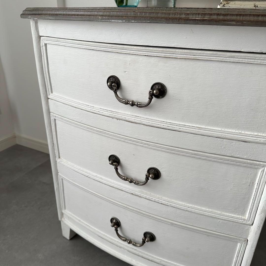 サラグレース フランス ブランディボワール チェスト サイドボード シェルフイス