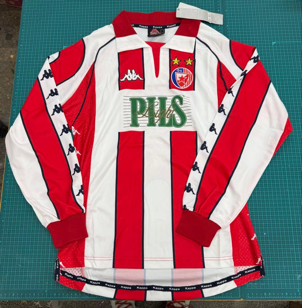 M*i様 レッドスターベオグラード ユニフォーム 長袖　ストイコビッチ　未使用